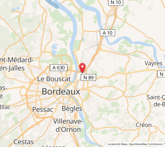 Map of Lormont, Nouvelle-Aquitaine