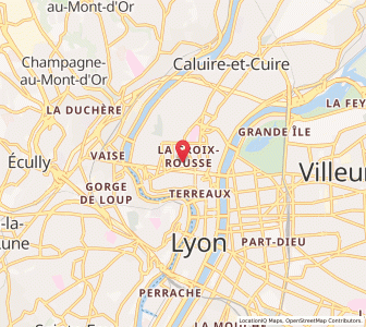 Carte : Lyon 04
