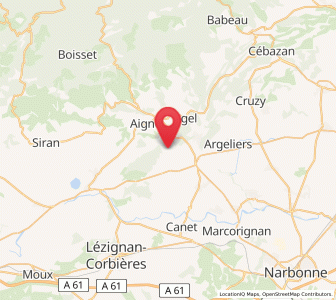 Map of Mailhac, Occitanie