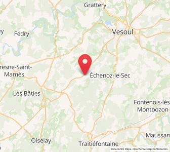 Map of Mailley-et-Chazelot, Bourgogne-Franche-Comté