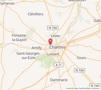 Map of Mainvilliers, Centre