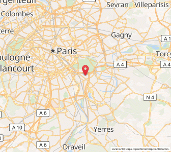 Map of Maisons-Alfort, Île-de-France