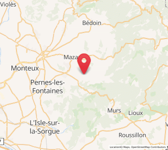 Map of Malemort-du-Comtat, Provence-Alpes-Côte d'Azur