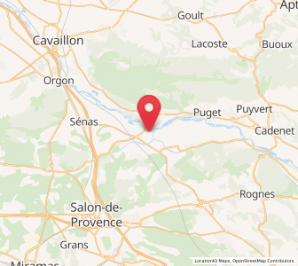 Map of Mallemort, Provence-Alpes-Côte d'Azur