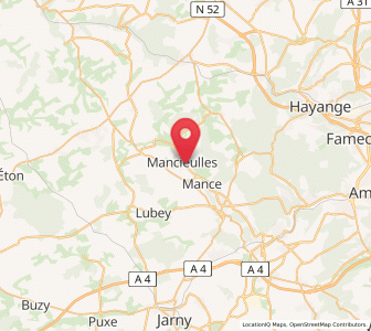 Map of Mancieulles, Grand Est