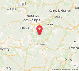 Map of Mandray, Grand Est