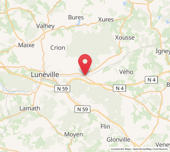 Map of Marainviller, Grand Est