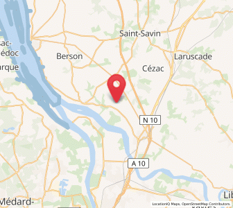 Map of Marcamps, Nouvelle-Aquitaine