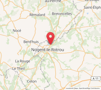 Map of Margon, Centre