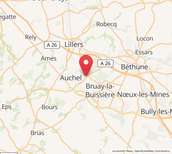 Map of Marles-les-Mines, Hauts-de-France