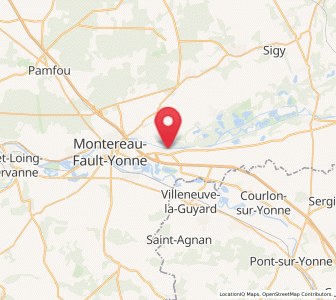 Map of Marolles-sur-Seine, Île-de-France