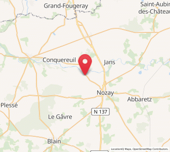 Map of Marsac-sur-Don, Pays de la Loire