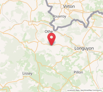 Map of Marville, Grand Est