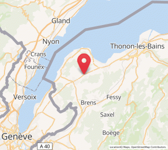 Map of Massongy, Auvergne-Rhône-Alpes