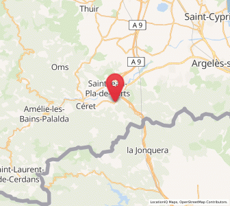 Map of Maureillas, Occitanie