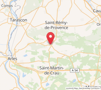 Map of Maussane, Provence-Alpes-Côte d'Azur