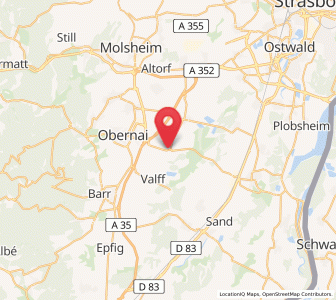 Map of Meistratzheim, Grand Est
