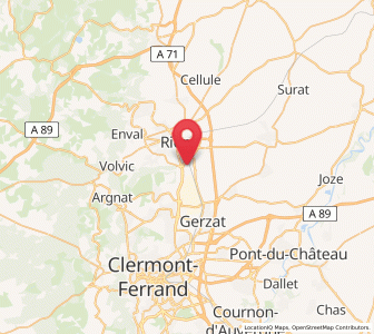 Map of Ménétrol, Auvergne-Rhône-Alpes