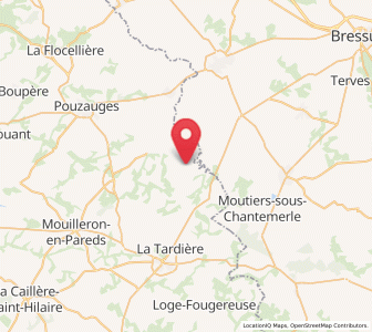 Map of Menomblet, Pays de la Loire