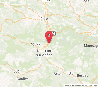 Map of Mercus-Garrabet, Occitanie