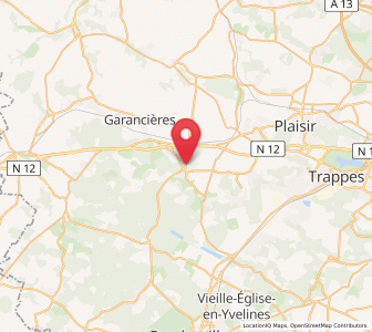 Map of Méré, Île-de-France