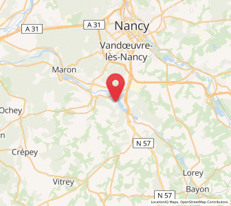 Map of Méréville, Grand Est
