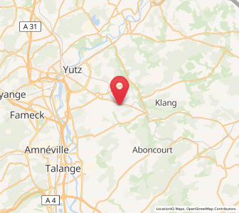 Map of Metzervisse, Grand Est