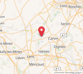 Map of Meurchin, Hauts-de-France