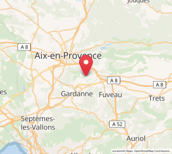 Map of Meyreuil, Provence-Alpes-Côte d'Azur