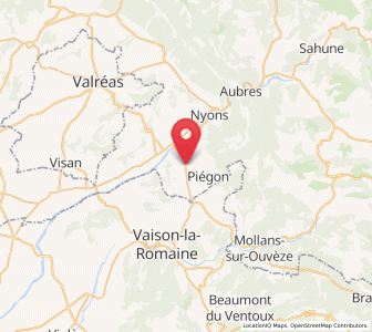 Map of Mirabel-aux-Baronnies, Auvergne-Rhône-Alpes