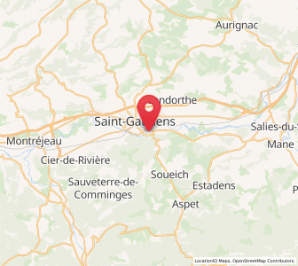Map of Miramont-de-Comminges, Occitanie