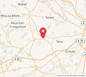 Map of Molliens-Dreuil, Hauts-de-France