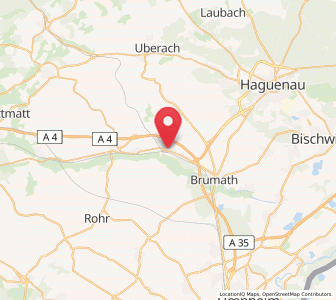 Map of Mommenheim, Grand Est