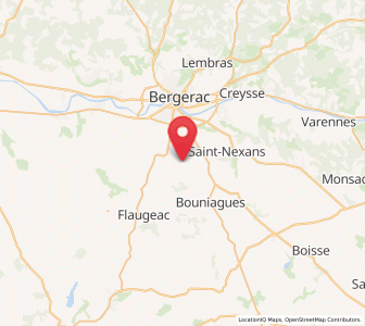 Map of Monbazillac, Nouvelle-Aquitaine