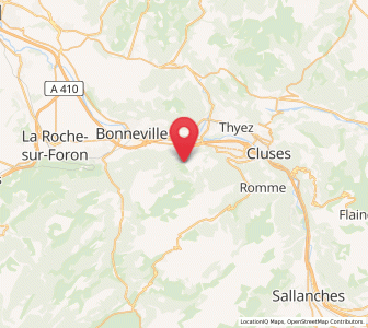 Map of Mont-Saxonnex, Auvergne-Rhône-Alpes