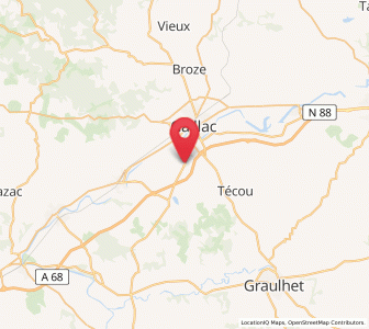 Map of Montans, Occitanie