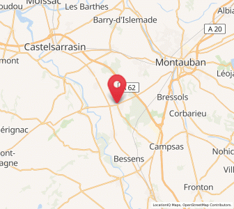Map of Montech, Occitanie