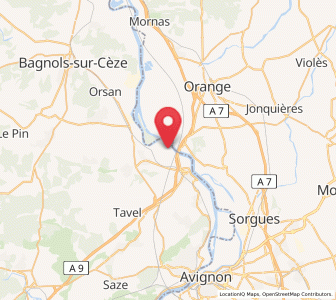 Map of Montfaucon, Occitanie