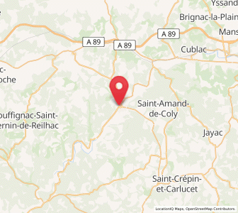 Map of Montignac, Nouvelle-Aquitaine