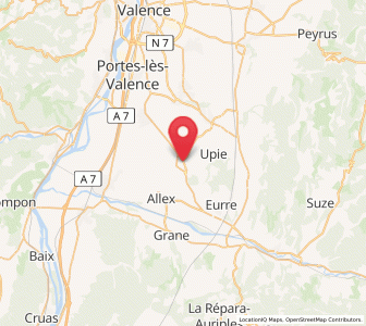 Map of Montoison, Auvergne-Rhône-Alpes