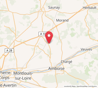 Map of Montreuil-en-Touraine, Centre