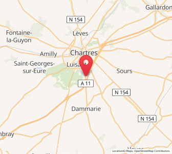 Map of Morancez, Centre