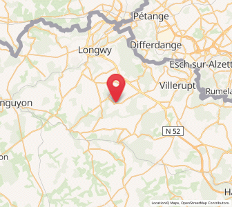 Map of Morfontaine, Grand Est