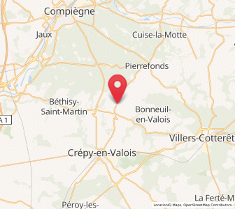 Map of Morienval, Hauts-de-France