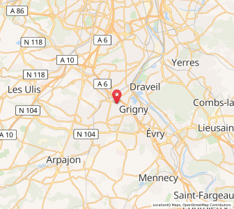 Map of Morsang-sur-Orge, Île-de-France