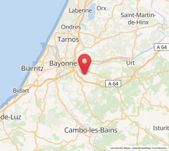 Map of Mouguerre, Nouvelle-Aquitaine