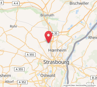 Map of Mundolsheim, Grand Est