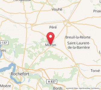 Map of Muron, Nouvelle-Aquitaine