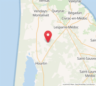 Map of Naujac-sur-Mer, Nouvelle-Aquitaine