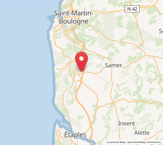 Map of Nesles, Hauts-de-France